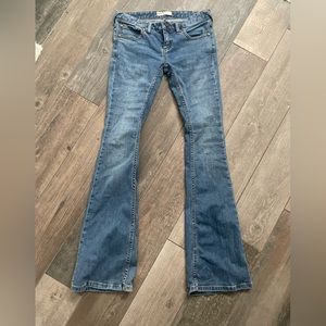 Free people low rise boot cut jeans
